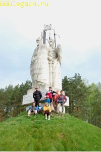 Семейный поход на Николо-Ленивец. Семейный поход на Николо-Ленивец.