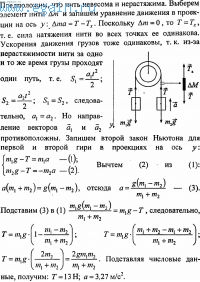 Решение задач по физике №19. Физические основы механики. Динамика.